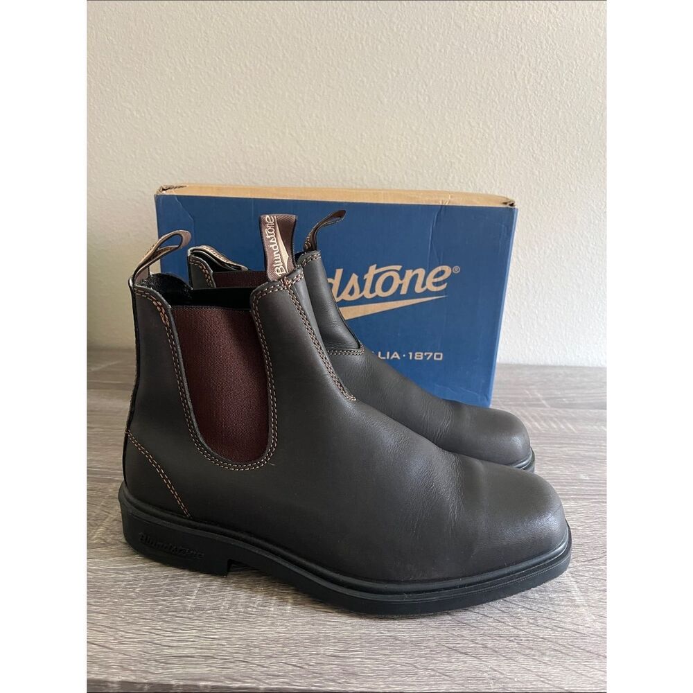 New Blundstone Chelsea 062 Mens Chelsea Boots Dark Brown Men’s 9